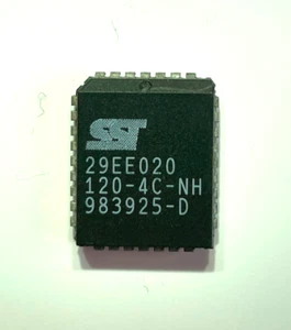 SST29EE020 120nS 256Kbx8 EEprom memory PLCC-32 Genuine SST part tested x 1 pcs - Picture 1 of 1