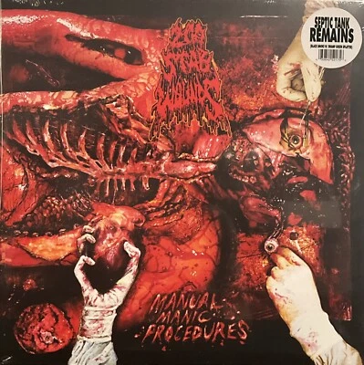 200 Stab Wounds - Manual Manic Procedures LP 2024 Metal Blade [Septic Tank] NEW - Image 1 of 4