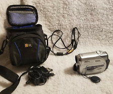 JVC GR-D350 Camcorder -  Silver - Case Included - not working for parts only