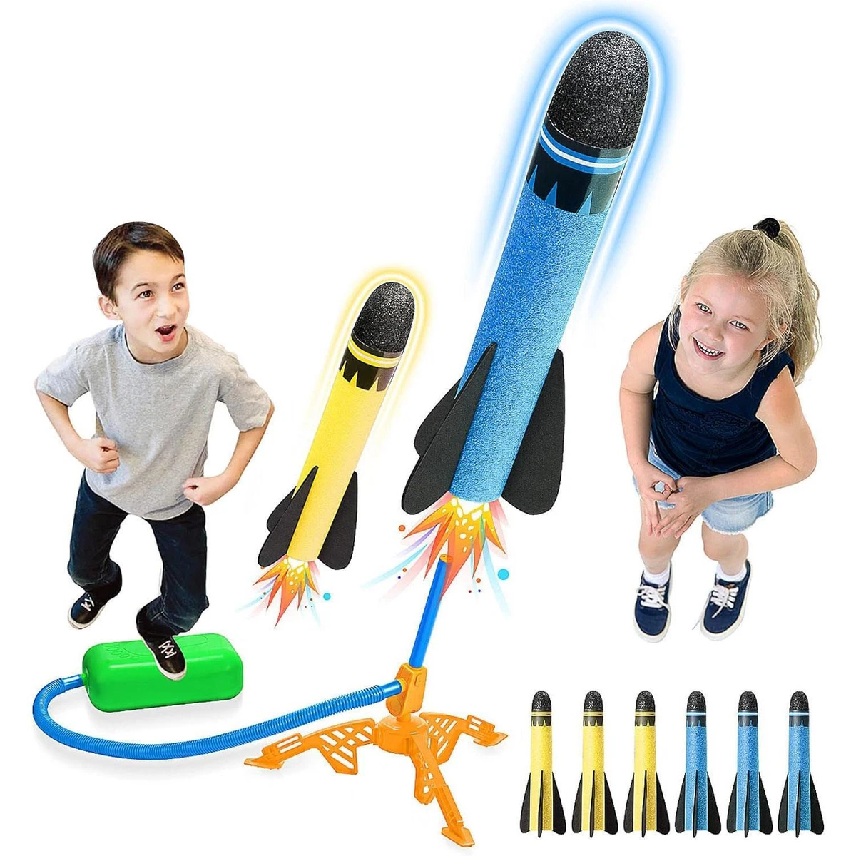 Top Toys 2025 Wscwl - LED Light Flashing Rocket Toy Rocket Launcher