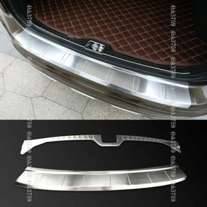 For volvo XC60 2014-2017 stainless Rear Bumper Protector Sill plate Guard cover - Bild 1 von 8