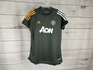 Womens Small Manchester United adidas 2020/21 AEROREADY Training Jersey B49 - Picture 1 of 6