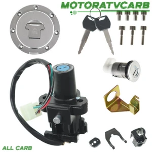 For 2000-2003 CBR900RR CBR929RR CBR954RR Ignition Switch Fuel Gas Cap Lock Key - Picture 1 of 9