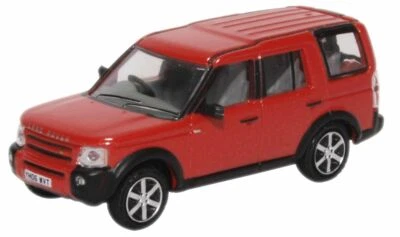 Oxford 76LRD008 Land Rover Discovery 3 Rimini Red 1/76 Scala 00 Gauge T48 Post - Immagine 1 di 4