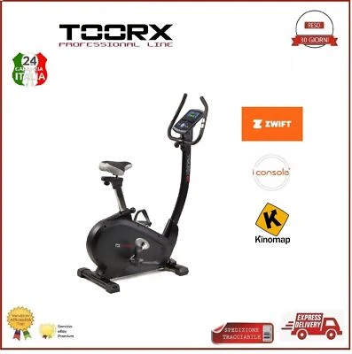 Cyclette Toorx BRX-100 Ergo App Ready 3.0 Con Ergometro Ricevitore Wireless  - Immagine 1 di 4