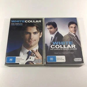 White Collar The Complete First + Fourth Seasons DVD Region 4 Matt Bomer - Picture 1 of 11