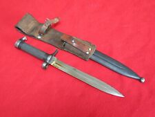 Swedish Mauser EJ AB Bayonet with Frog and Scabbard 1986 *No Reserve