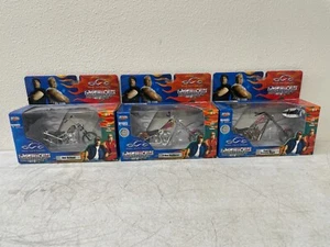 Lot of 3 American Chopper T-Rex Softail 1:18 Diecast Motorcycle Models - Picture 1 of 14