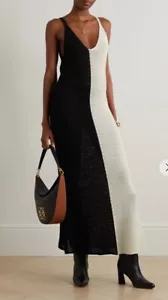 $850 NWT Zimmermann Clover Colorblock Crochet Maxi Dress - Picture 1 of 5