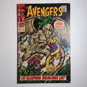Marvel Comics The Avengers #41 FN Key Issue 1st Artwork John Buscema - Picture 1 of 8