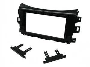 RADIO ESTÉREO FACIA FASCIA CT23RT12 PARA RENAULT ALASKAN DOBLE DIN 2016 NEGRO - Imagen 1 de 1