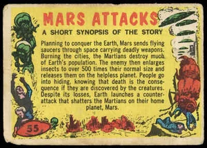 Bubbles Inc - 'Mars Attacks' (1964) - Checklist - Picture 1 of 2