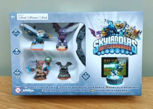 SKYLANDERS BATTLEGROUNDS MOBILE STARTER PACK (iPod/iPad/iPhone) + Figures - New - Photo 1/3