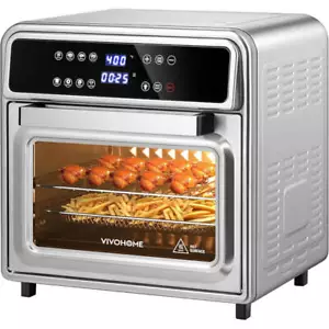 21Qt Air Fryer Toaster Oven 8-in-1 Convection Oven & Rotisserie Dehydrator 1800W - Picture 1 of 7