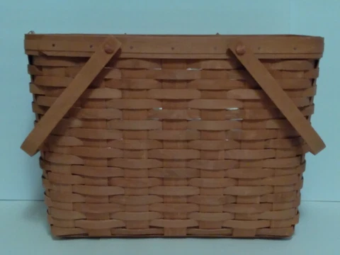 Longaberger - Baskets - New (Open) - Magazine Basket w/Protector - WB Cover