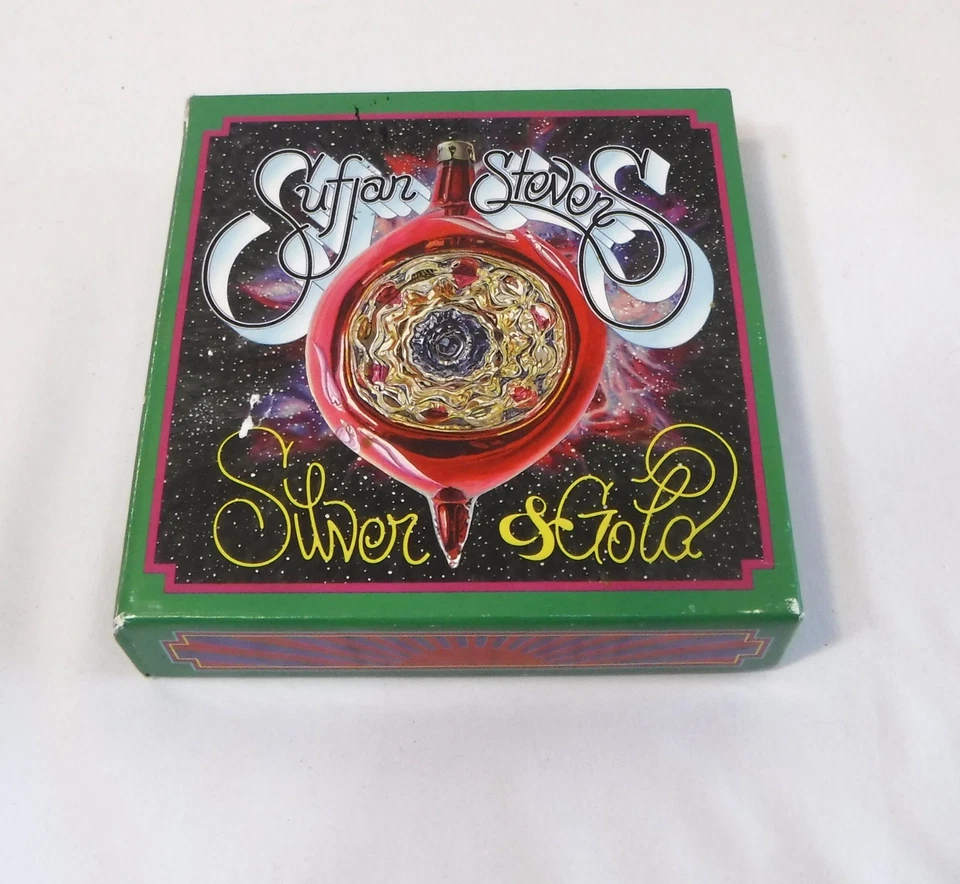 Sufjan Stevens Silver & Gold 5 CD EP Limited Box Set Complete Christmas Santa - Imagem 1 de 3