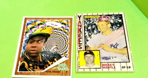 2021 TOPPS PROJECT 70 PRE PRODUCTION PROOF BLANK BACK CARD STOCK DOCK ELLIS  232 - Picture 1 of 2