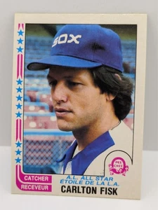 1982 O-Pee-Chee - Carlton Fisk - White Sox - Catcher - Baseball - #58 - - Picture 1 of 6
