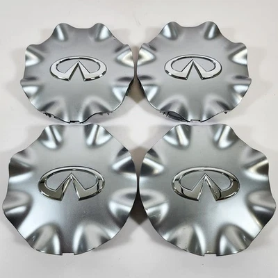 👀 Juego de tapas centrales de llanta de 8 radios Infiniti EX35 / EX37 / QX50 # 73700 2008-2017 Foto 1 de 4