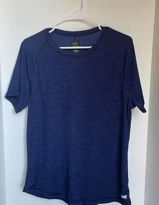 American Eagle Outfitters Men's 360 Extreme Flex Blue short sleeve crew neck. M - Image 1 of 3