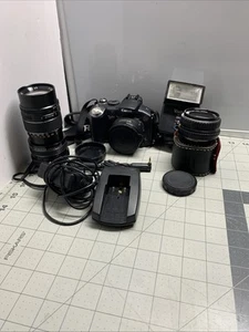 Canon PowerShot S5 Digital Camera And Sonagar 1:35 Lens, Pentax 1:2 For Parts - Picture 1 of 9
