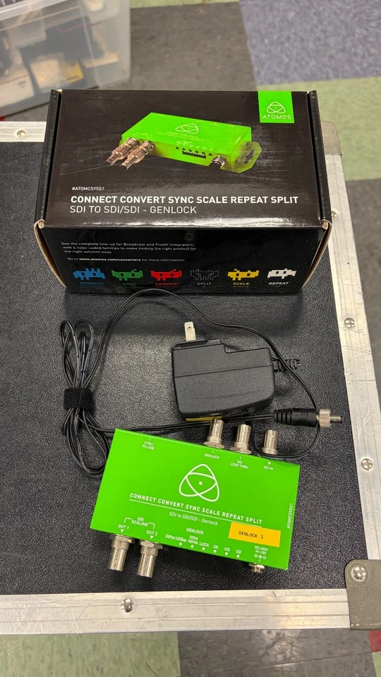 Escala de sincronización Atomos Connect, convertidor SDI a SDI Foto 1 de 1