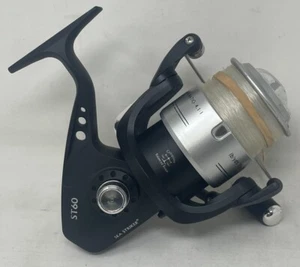Sea Striker ST60 Spinning Reel - Tested, Working, Pre-Spooled, Black/Silver - Picture 1 of 10