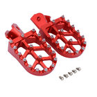 Dirt Bike Foot Pegs Motorcycle Pedals Rests CNC For CRF150F 230F 2003-2019 Red