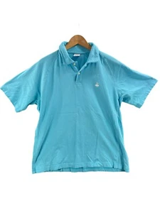 Brooks Brothers Hemd Herren L Aquamarin 346 Kurzarm bestickt Golf Polo - Bild 1 von 5