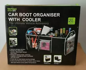 Nuevo en caja organizador de botas de coche con enfriador marca vértigo plegable ordenado - Imagen 1 de 2