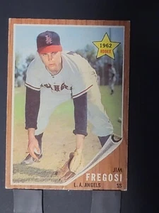 1962 TOPPS BASEBALL JIM FREGOSI ROOKIE #209 LOS ANGELES ANGELS EXC - Picture 1 of 2