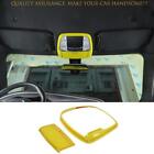 For Dodge Charger 2014-2024 Solar Yellow Roof Front Reading Light Cover Trim 2PC