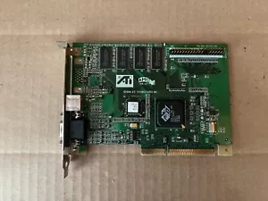 ATI RAGE LT PRO VIDEO CARD 109-55700-00 VER2.0 8MB SDRAM AGP V3-3(18) - Picture 1 of 6