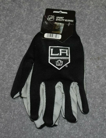 ADULTS LOS ANGELES KINGS NHL HOCKEY ALL PURPOSE/UTILITY WORK GLOVES Cover