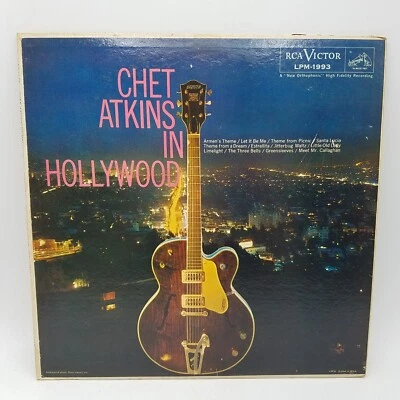 CHET ATKINS Chet Atkins In Hollywood 1959 Vinyl LP RCA Victor LPM-1993  - Image 1 of 4