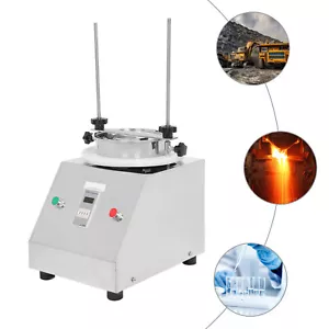 110V Electric Vibrating Sieve Shaker Sifter Machine w/ 200 Mesh Stainless Steel - Picture 1 of 21
