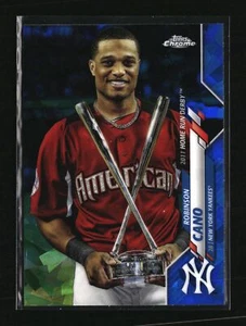 2020 Topps Chrome Sapphire Robinson Cano - Picture 1 of 2