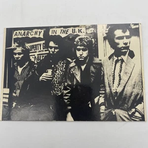 Sex Pistols Anarchy in the UK Manchester England Postcard Great Condition - Picture 1 of 2