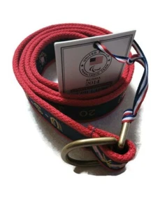 NWT Authentic Official Polo Ralph Lauren Olympics Sochi 2014 Belt, Size S - Picture 1 of 4