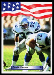 1992 All World #189 David Wyman - Picture 1 of 2