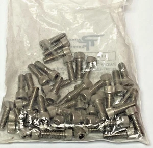 Nuevo Tornillo de tapa de enchufe de 1/4-20 x 3/4", totalmente roscado, acero inoxidable 18-8 (25 ea) - Imagen 1 de 4