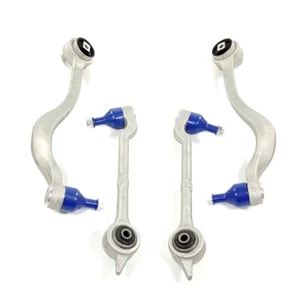 For E39 540I M5 1997-2003 Front Upper Thrust+ Lower Control Arms Suspension 4PC - Picture 1 of 8