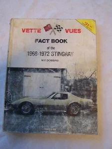 Corvette 1968-1972 Stingray Fact book by M.F. Dobbins Third Edition - Bild 1 von 2
