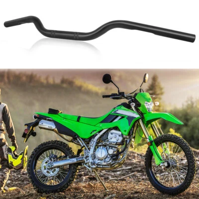 Manillar de barras de arrastre de motocicleta de 1" 25 mm negro para Kawasaki KLX250 KLX400 KLX650R Foto 1 de 4