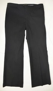 NWT $100 Banana Republic Size 18 Black Sloan Bootcut Bi-Stretch Pant #747529 - Picture 1 of 6