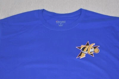 Camiseta Philadelphia 76ers XL Camiseta Vintage Campeón Allen Iverson Jersey Años 90 Y2K Foto 1 de 4