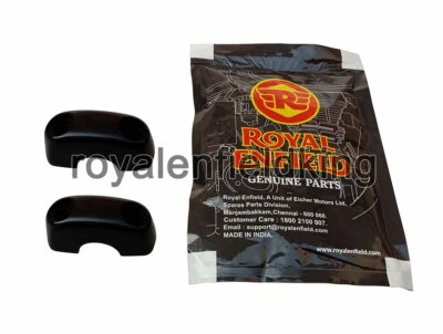 Genuine Royal Enfield Interceptor 650 Handle Bar Clamp Pair - image 1 of 3