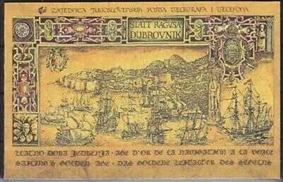 Yugoslavia 1989 ☀ Booklet - Sailing ships of the Adriatic Sea ☀ MNH ** - Image 1 of 2