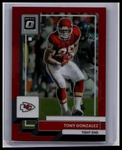 2022 Donruss #280 Tony Gonzalez Red /99 - Picture 1 of 2