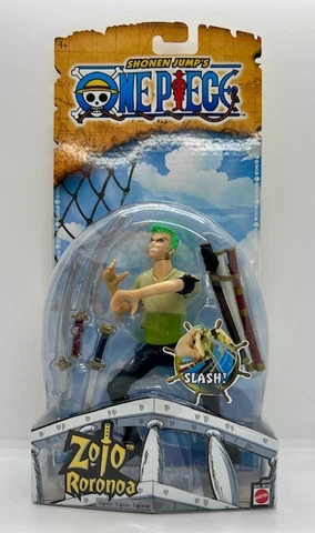 ONE PIECE Roronoa Zoro Figure PIRATE Sword MATTEL SLASH Cover